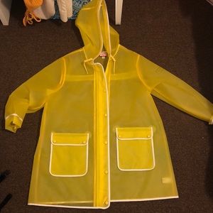 Hunter raincoat jacket